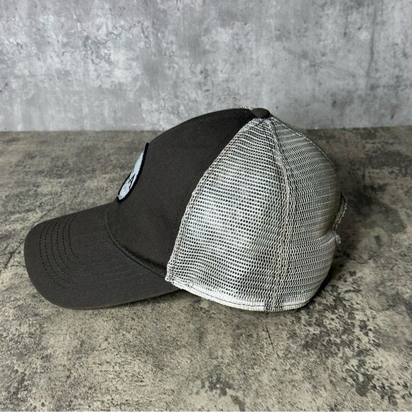 CCA Coastal‎ Conservation Association Fish Trucker Snapback Hat Cap Gray OS - Picture 3 of 10